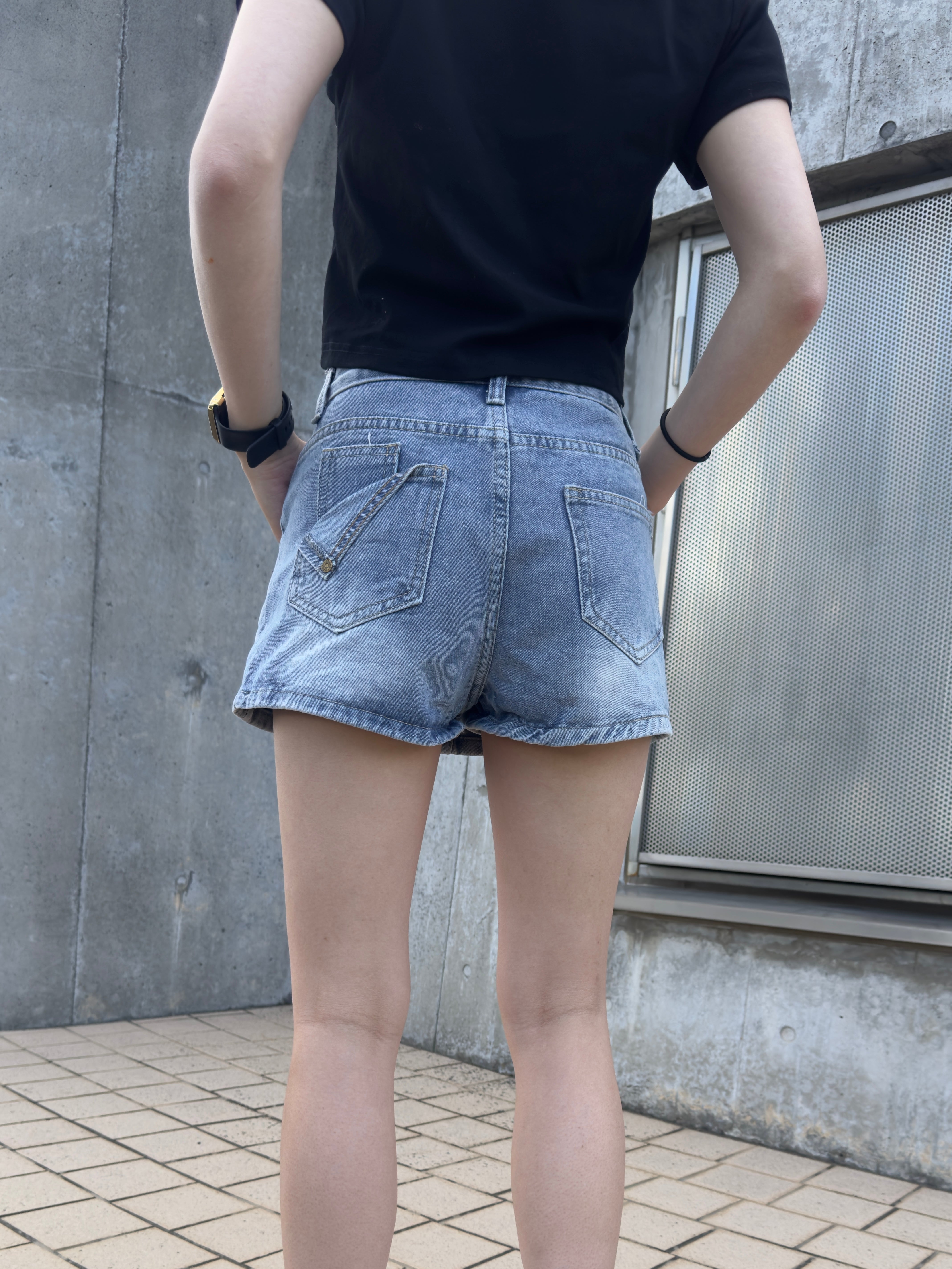 デニムミニスカートパンツ DPB42400 – CRAMMY