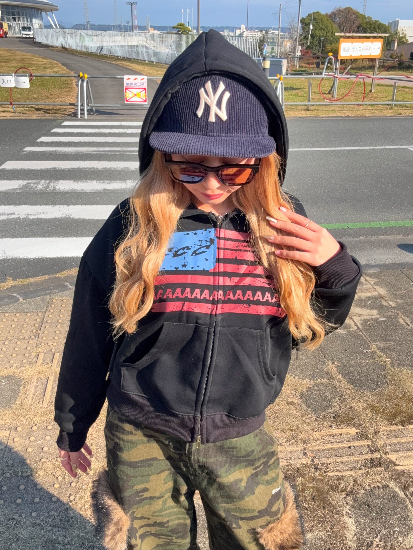 アメリカンダブルジップパーカー DPB73548