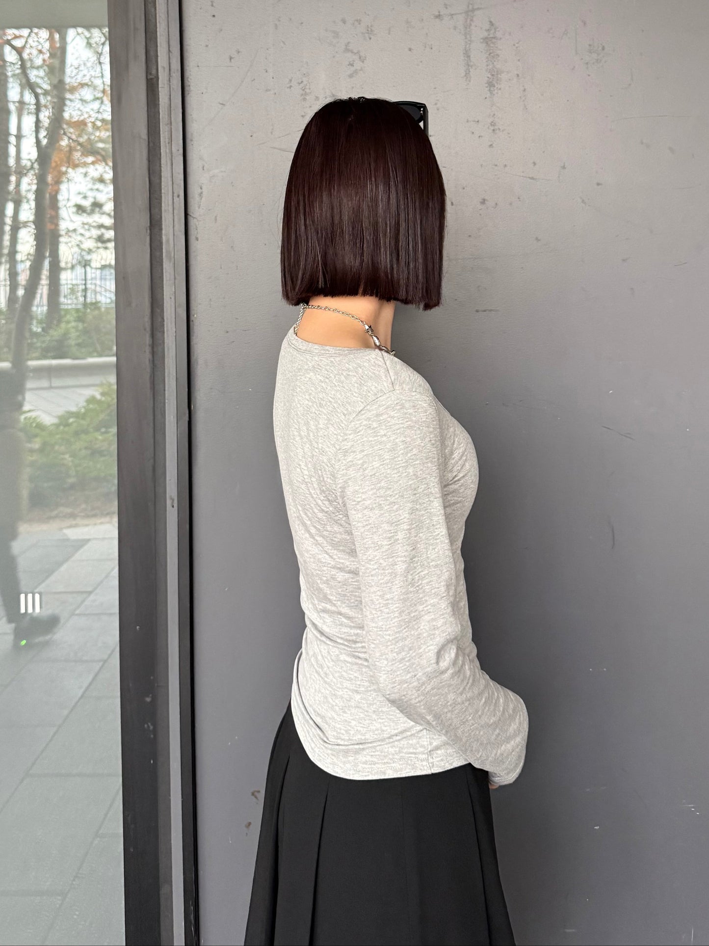 ベーシックUネックTシャツ DPB93058