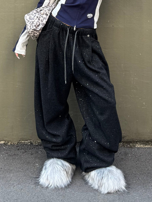 ルーズラメバルーンパンツ DPB86177