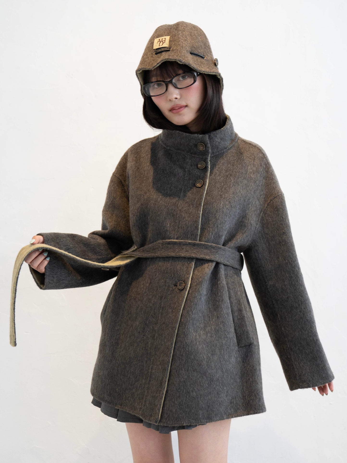 3セットバイカラーコート DPC02013