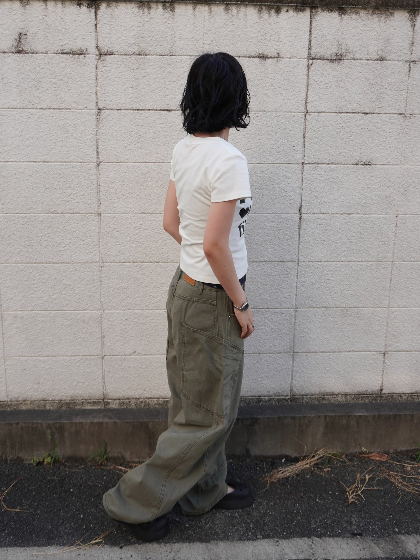 モノクロKISSTシャツ DPB85599