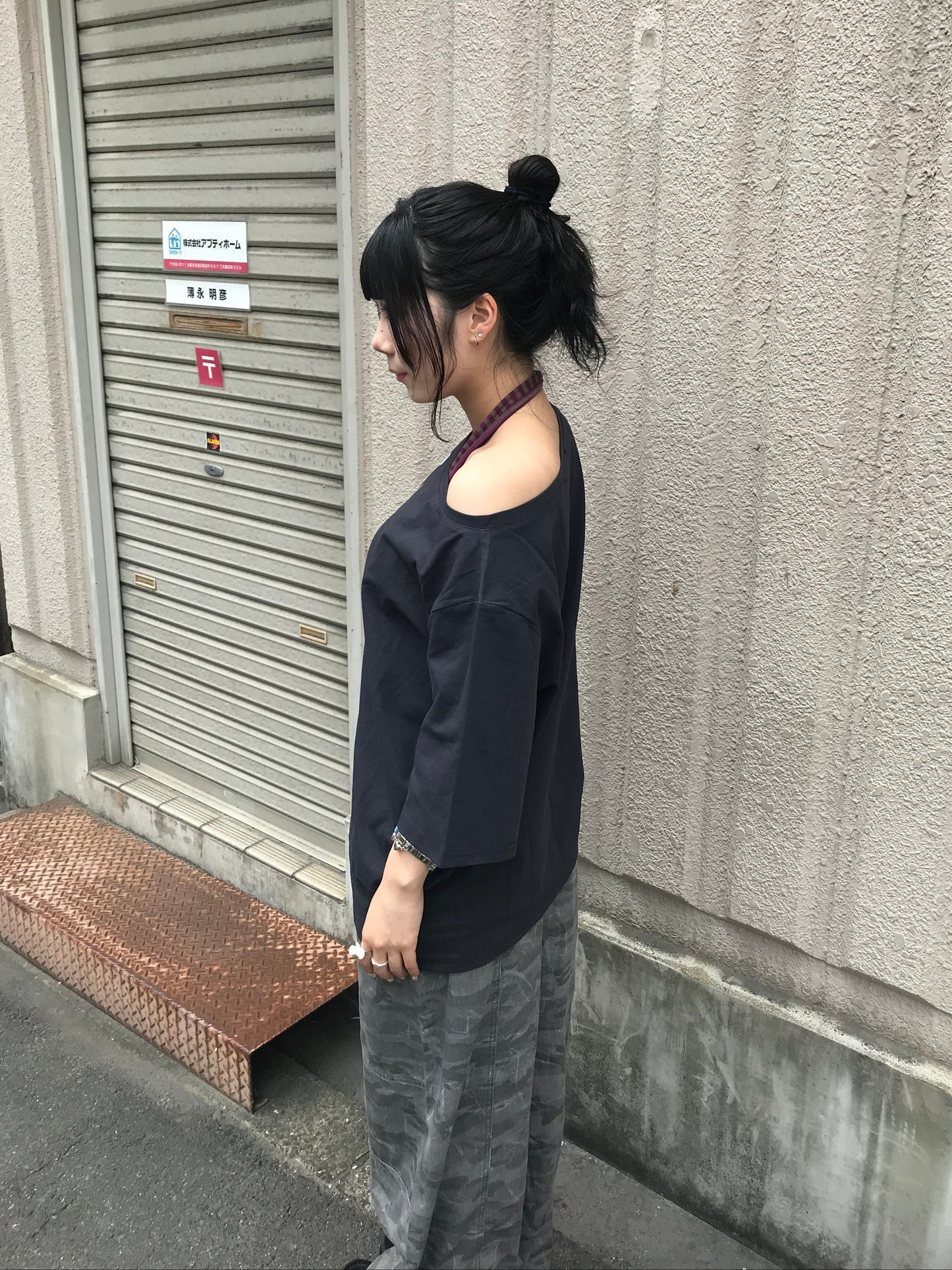 【即納】ワンショルダーオーバーT DPB89287S