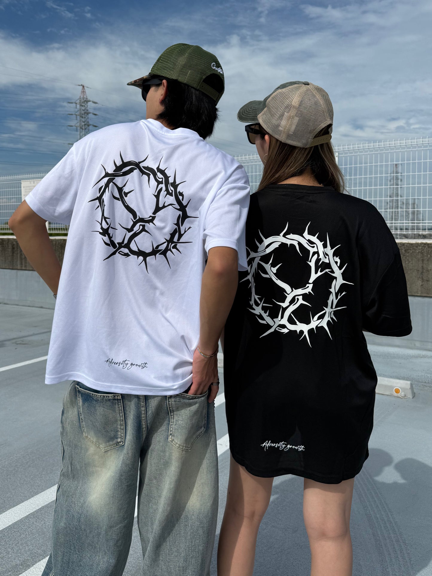 バーブワイヤーデザインTシャツ DPB90194