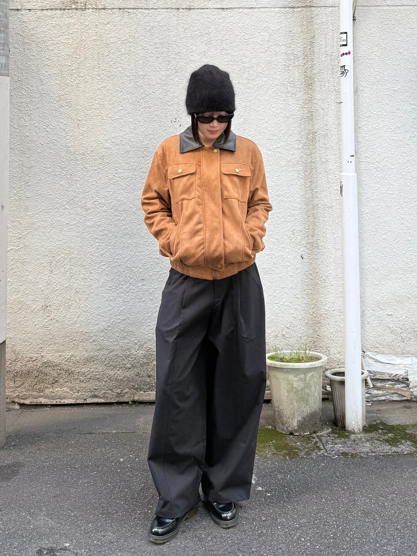 ブラックカーブパンツ DPB93040