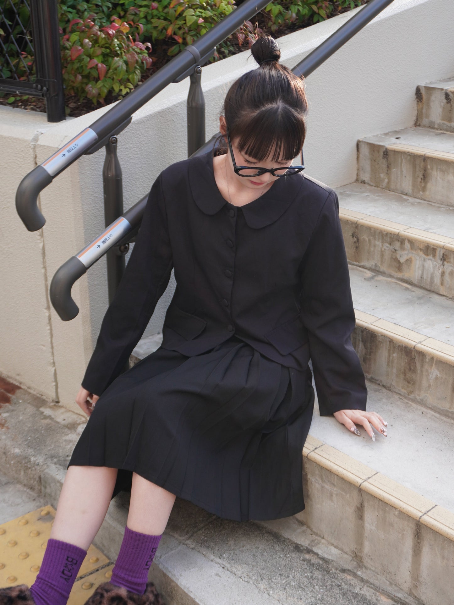 ミディアムプリーツスカート DPB85373