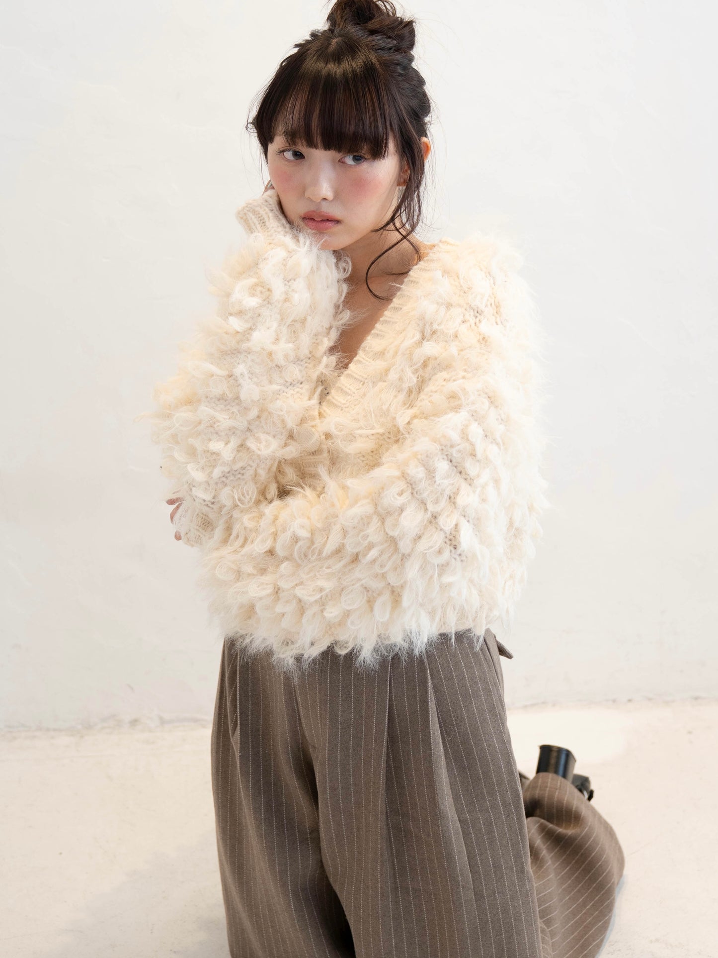 ループニットカーディガン DPC02006