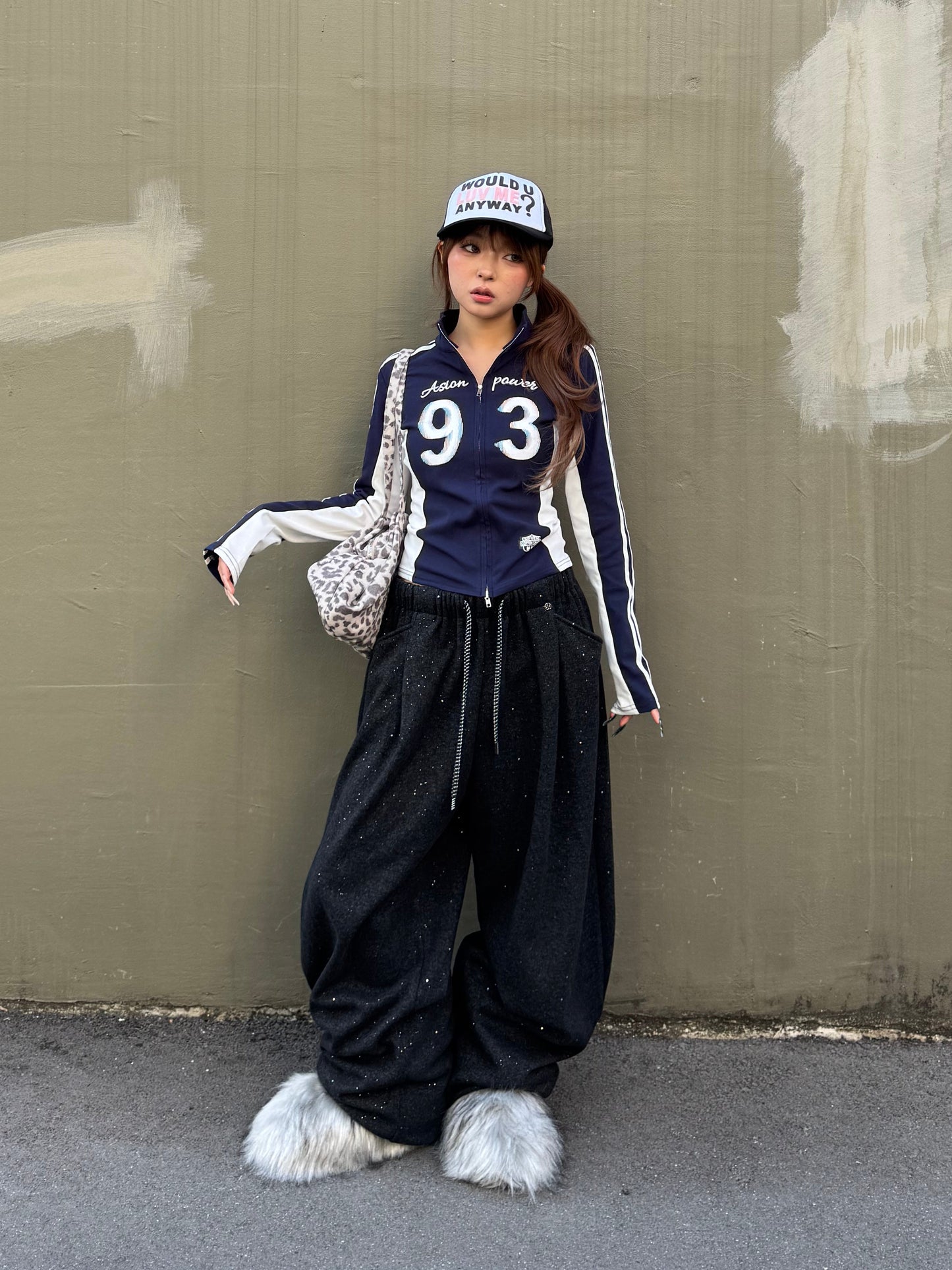 ルーズラメバルーンパンツ DPB86177