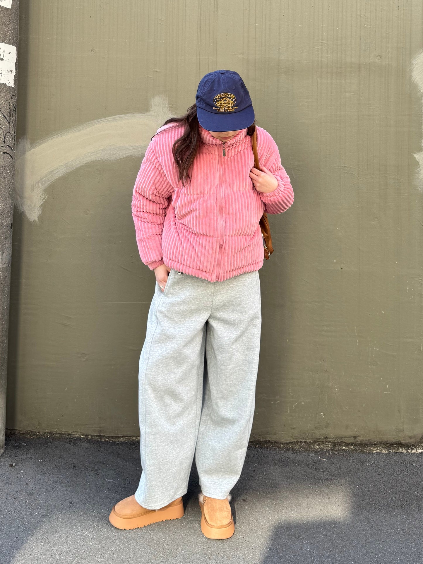 コーデュロイ中綿ジャケット DPB91066