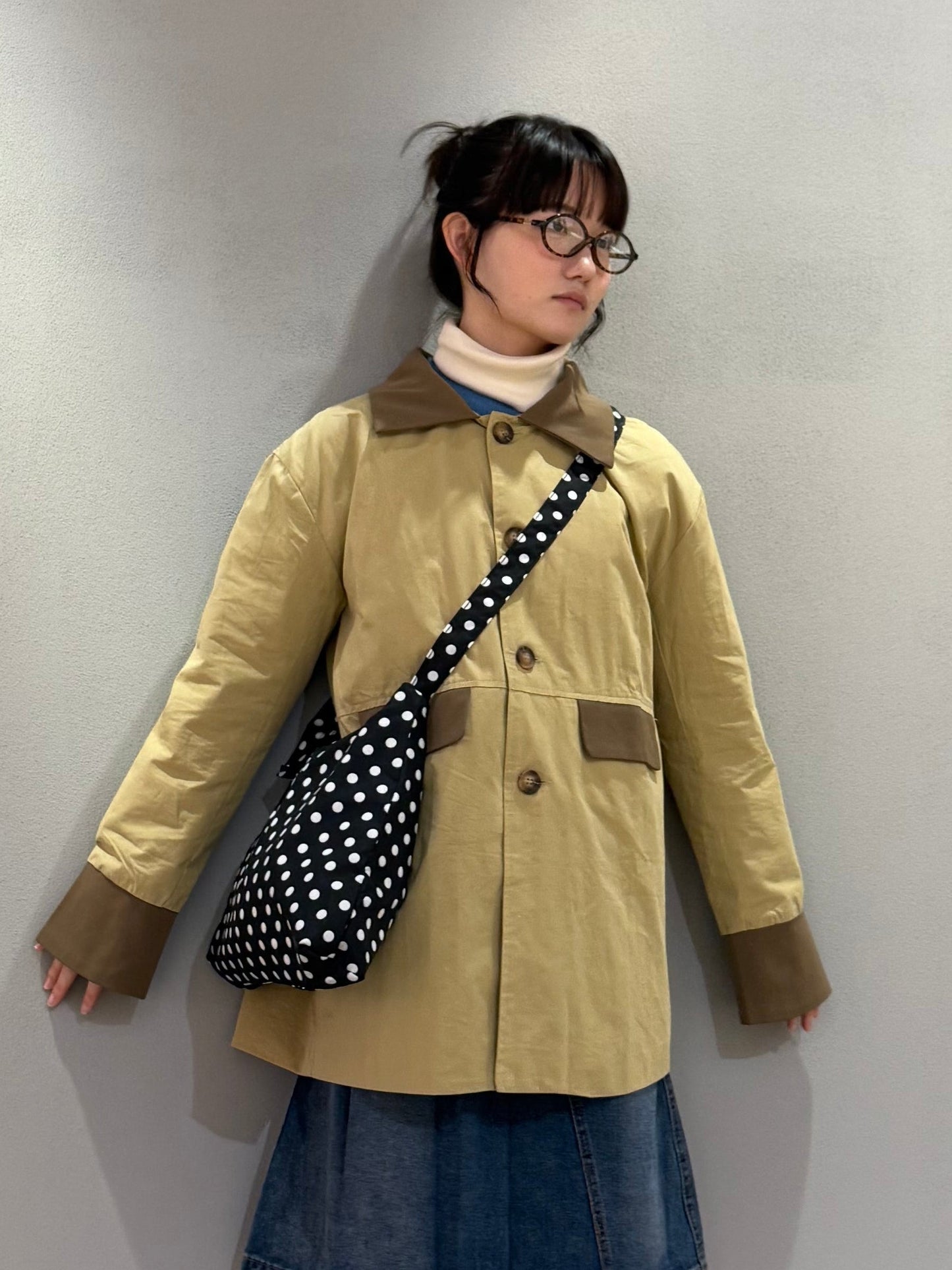 レトロドットトートバッグ DPA43705