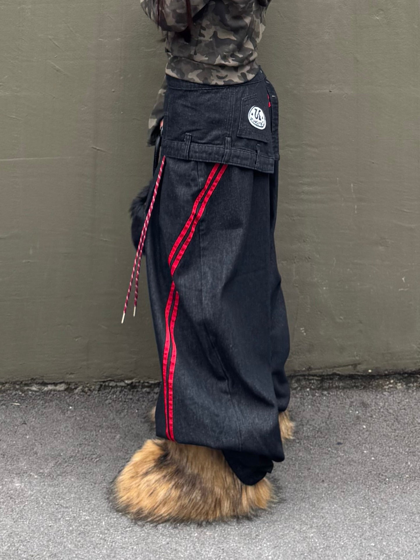 サイドラインスカートパンツ DPB86158