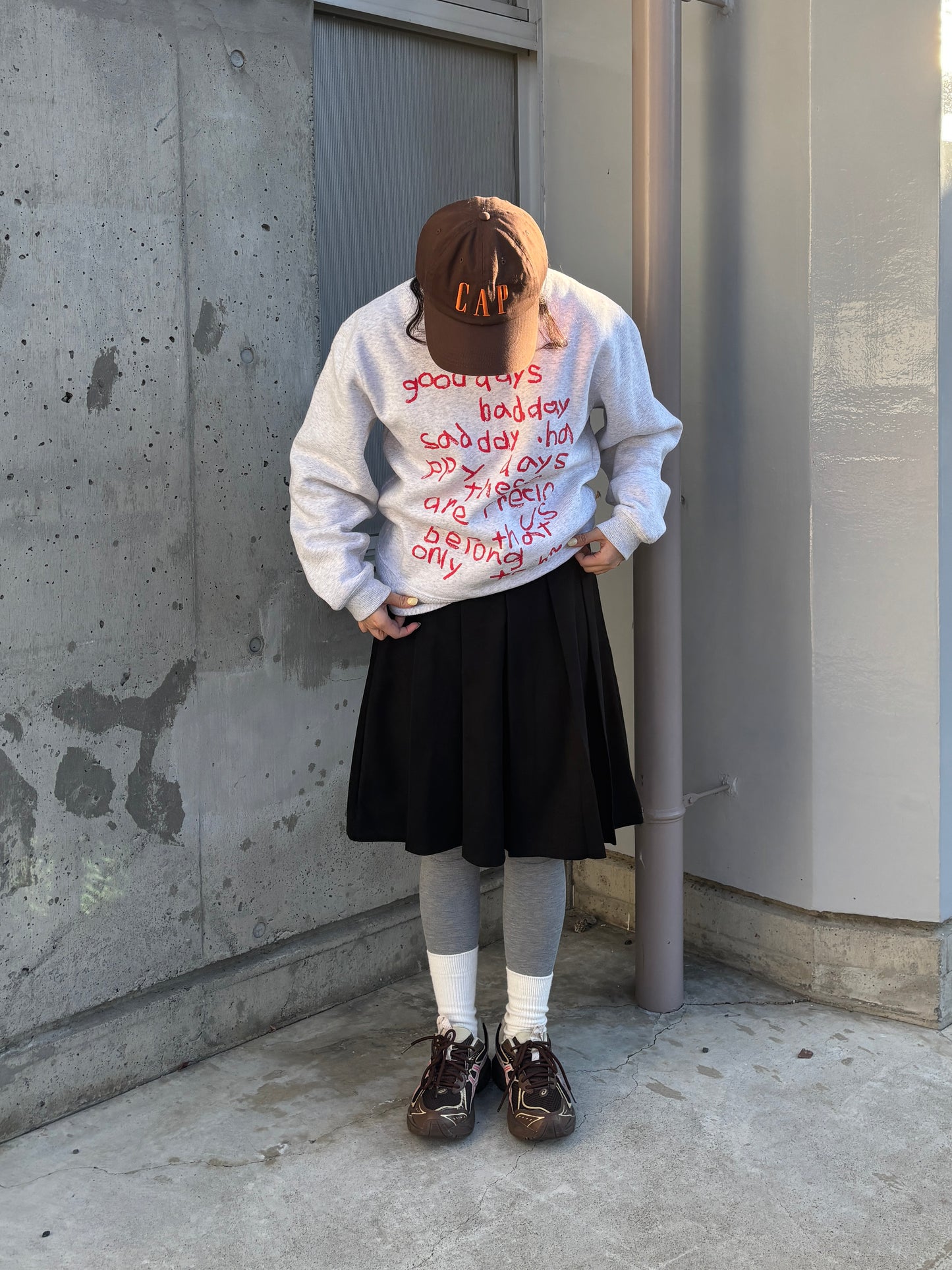 ミディアムプリーツスカート  DPB84325