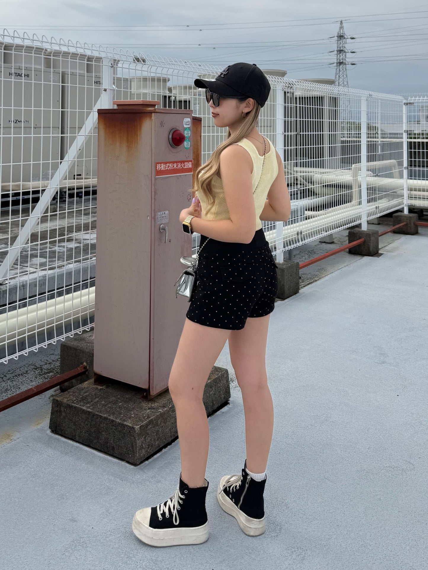 ドットスウェットショートパンツ DPB73636