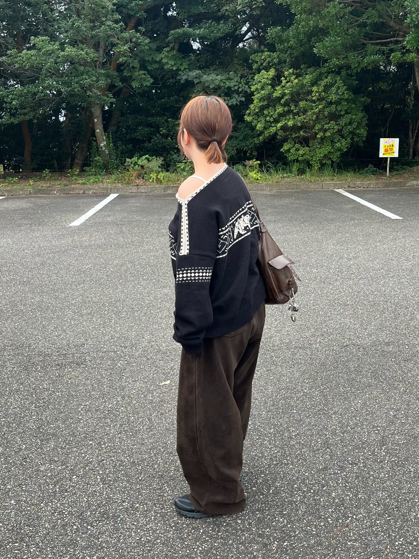 ワンショルノルディックニット DPB97019