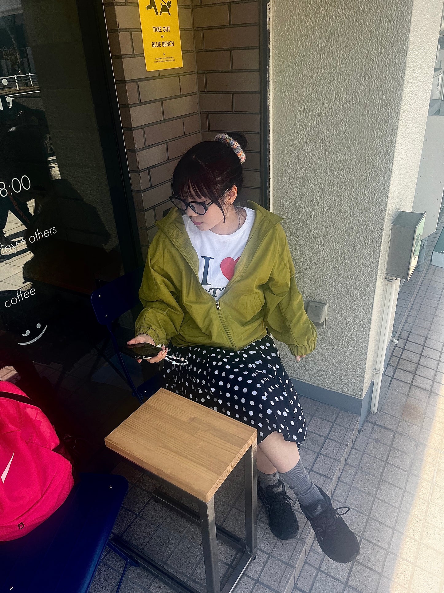 ドットミディアムスカート DPB89095