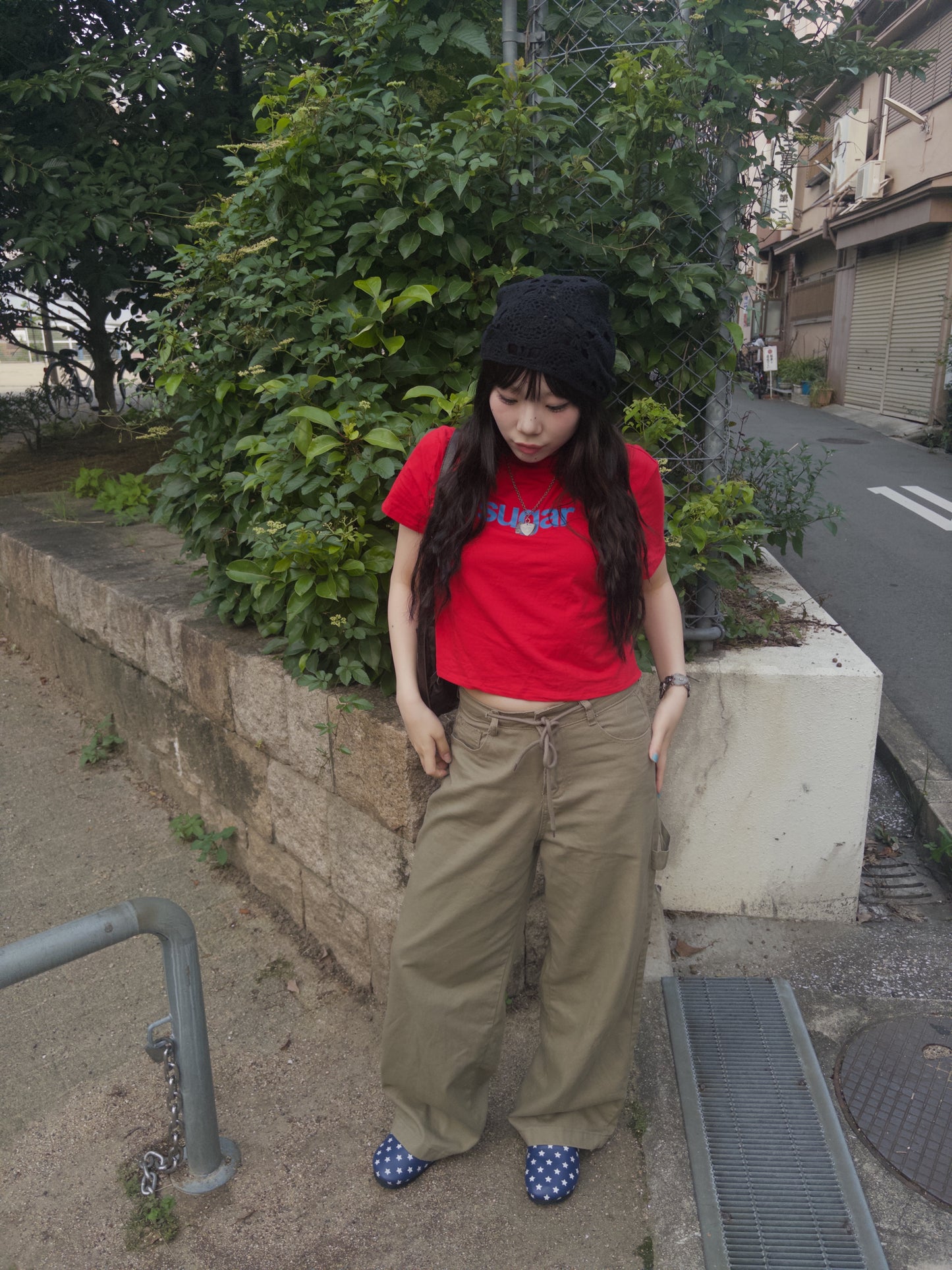 バッグロゴカーゴパンツ DPB89031