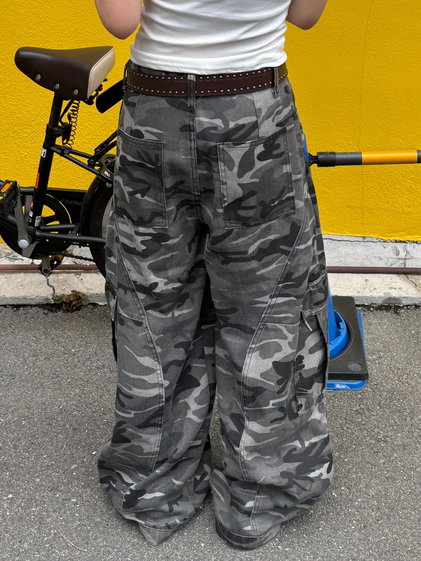 カモフラカーゴデニムパンツ DPB85275