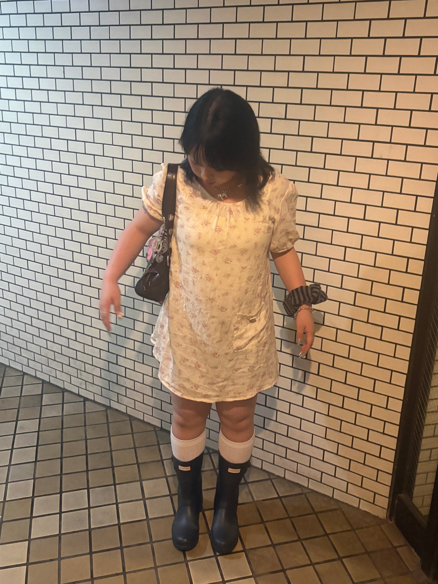 フラワーガーゼワンピース DPB97110