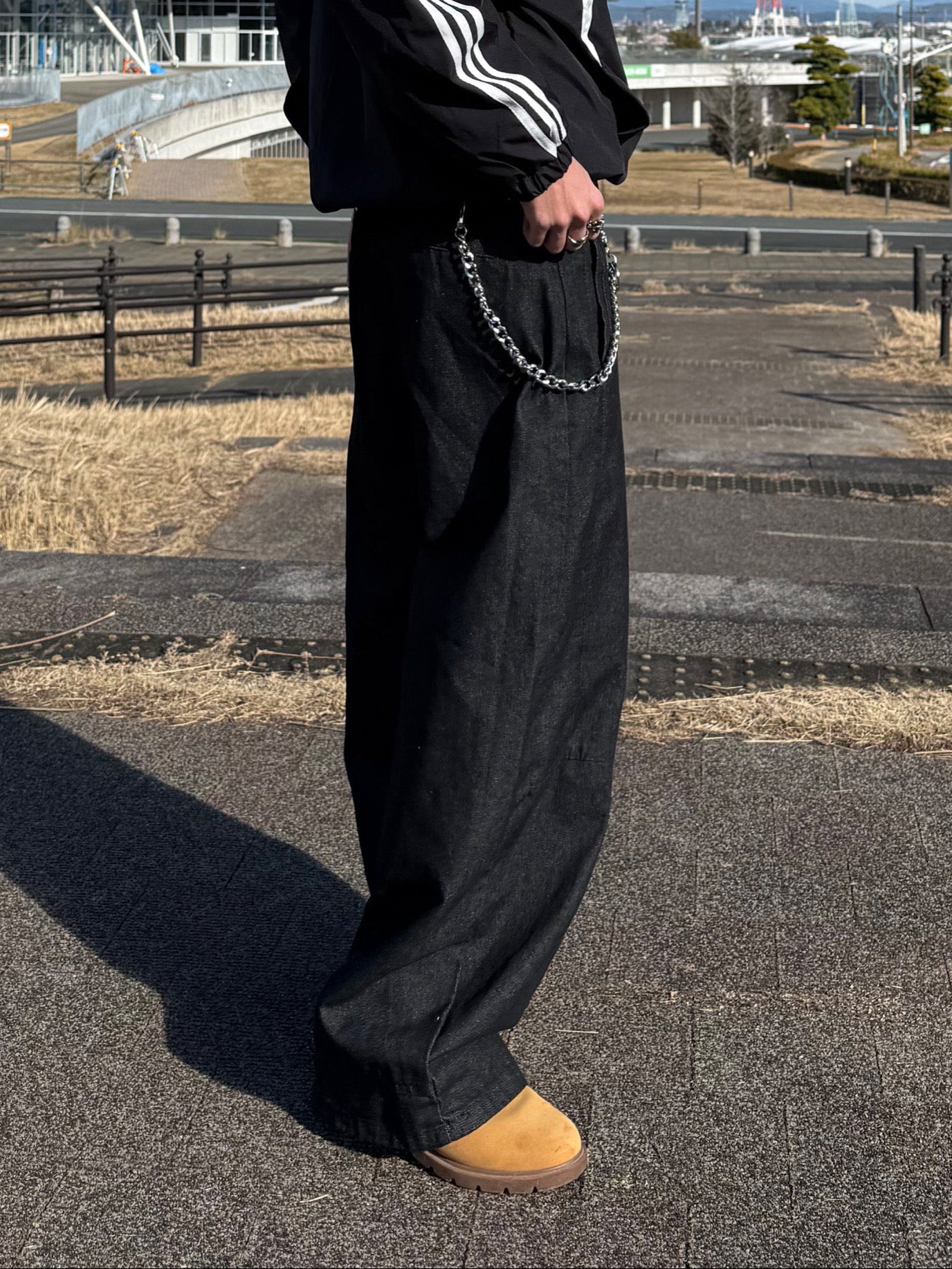 ストリートワイドデニムパンツ DPB90157