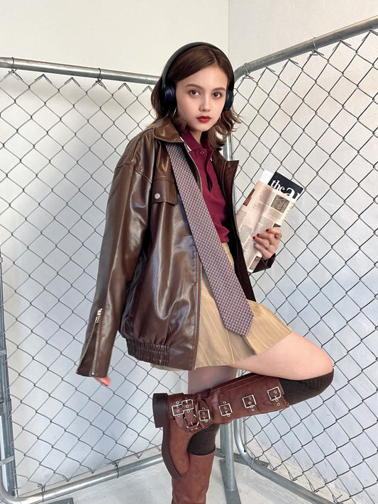 バイカーロングブーツ DPB25050