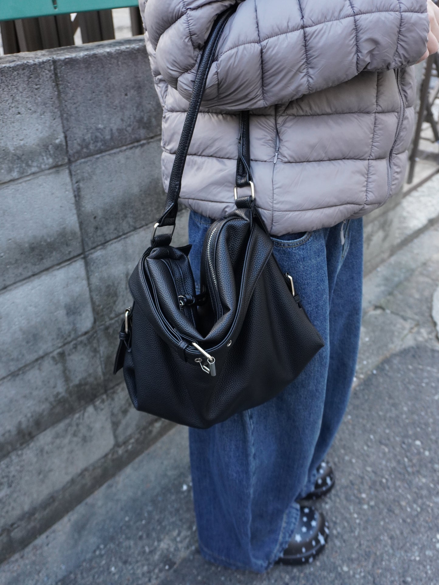 ベルトレザーライクバッグ DPB85448