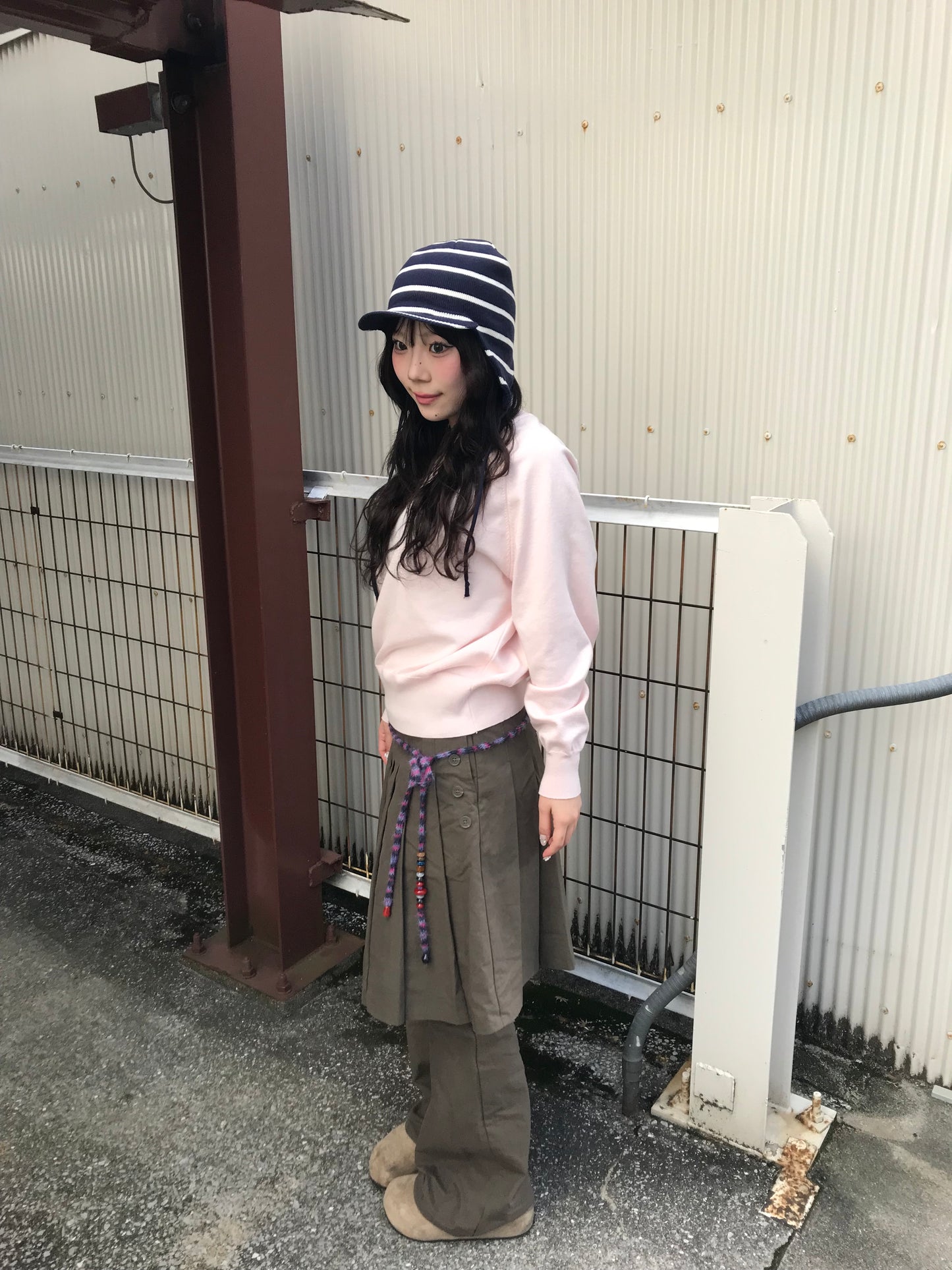 ファーステッチニットベルト DPB89226