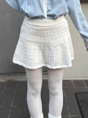 レースニットミニスカート DPC03022