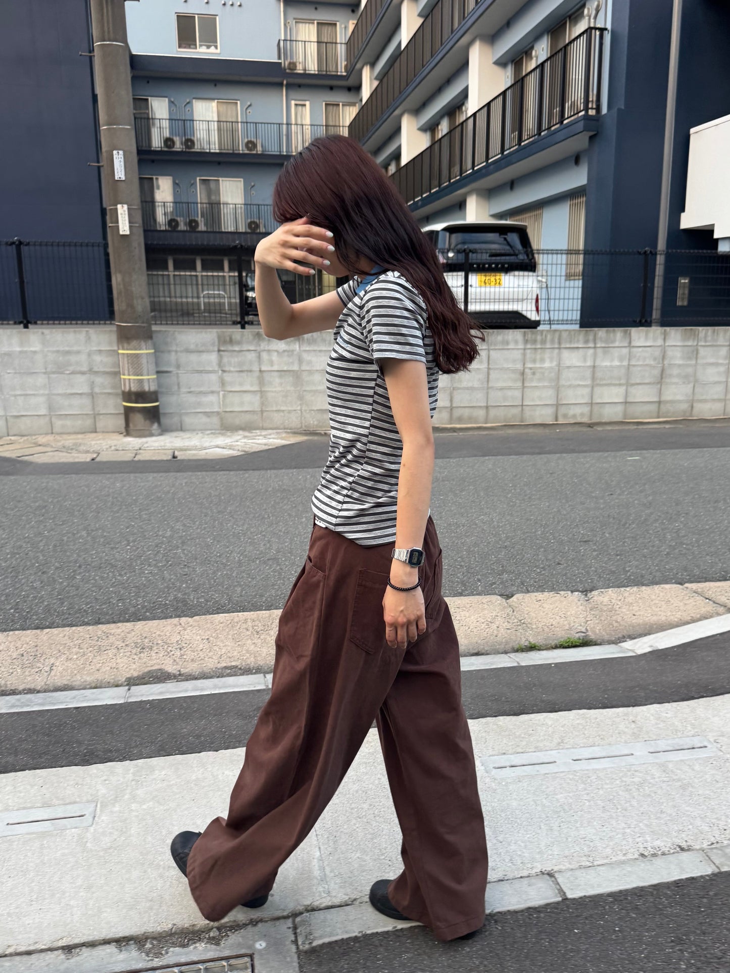 ボーダーポロTシャツ DPC07034