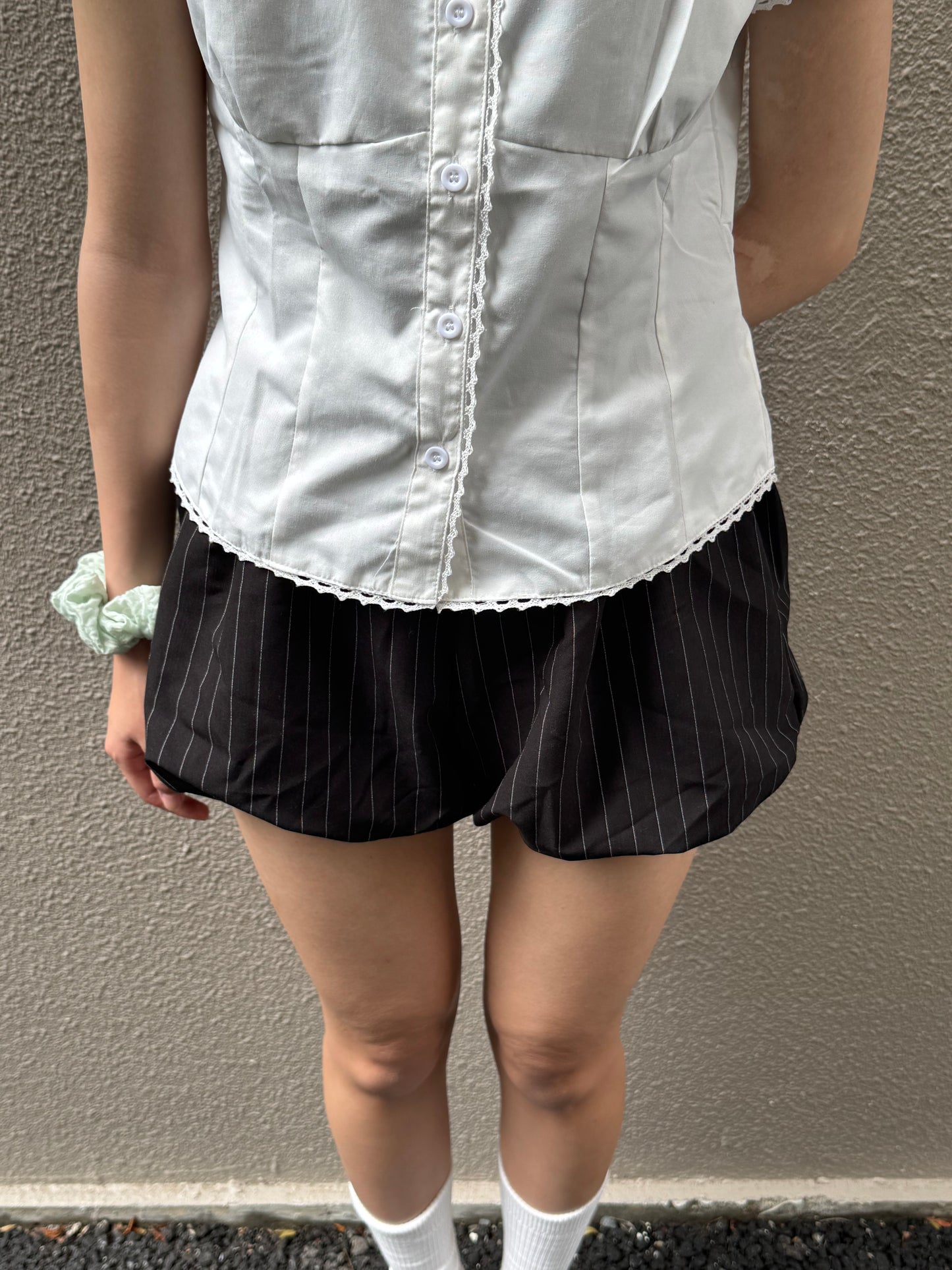 ストライプバルーンショートパンツ DPB93123
