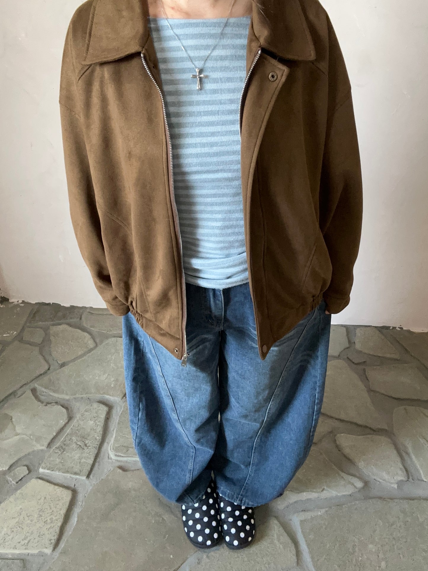 Aラインデニムパンツ DPB95067