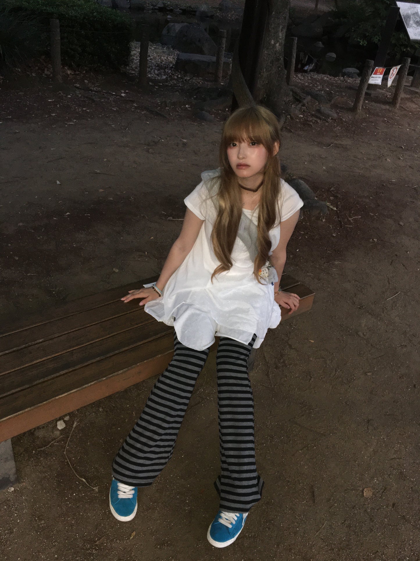 ボーダーパンツ DPC09024