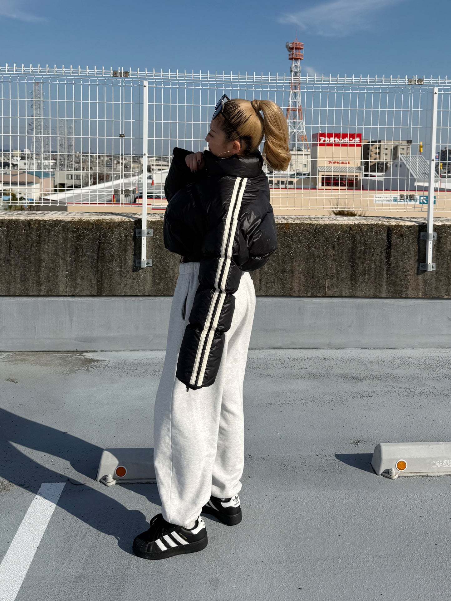 ラインショートダウンジャケット DPB73541