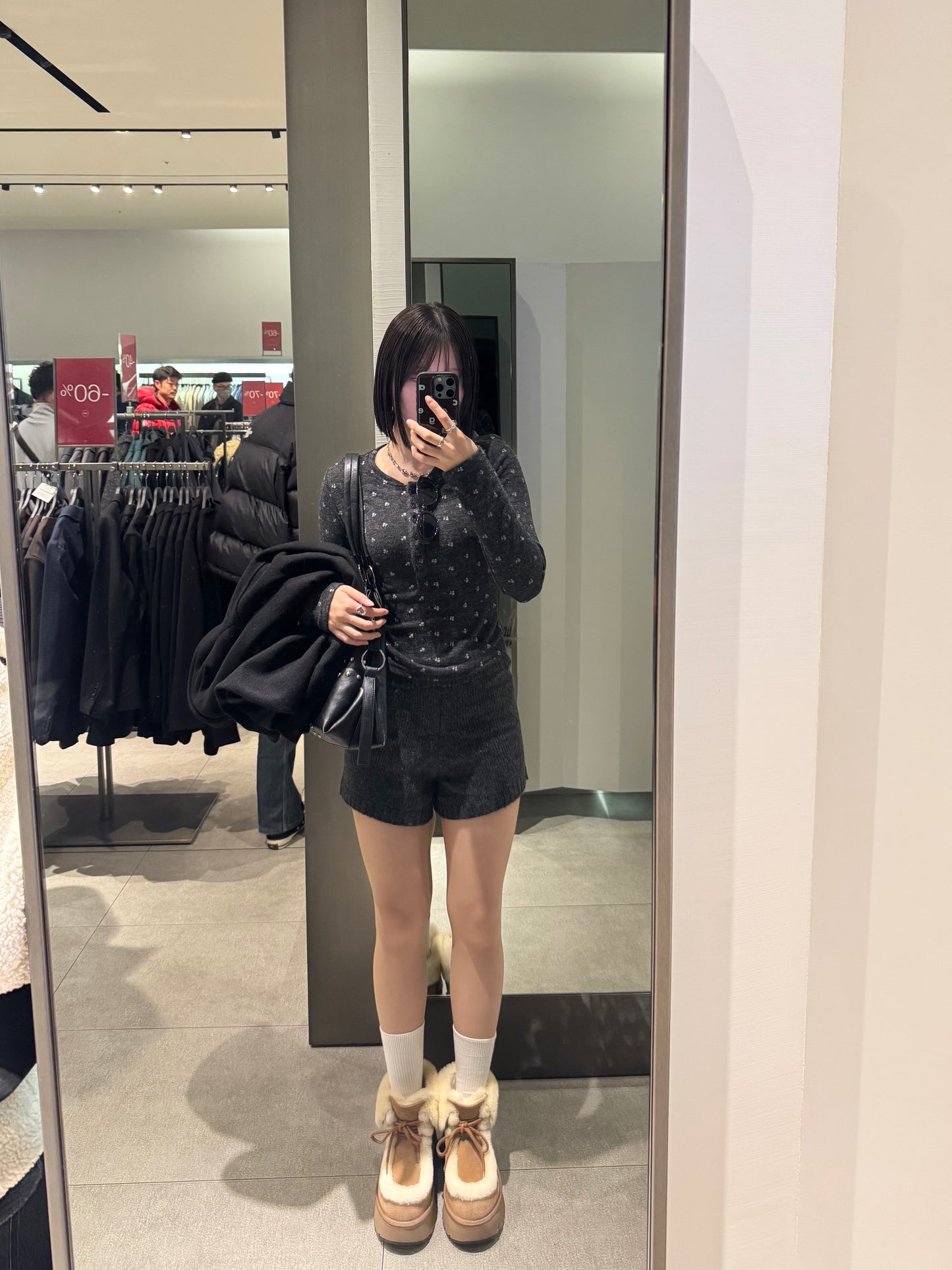 ニットショートパンツ DPB93078