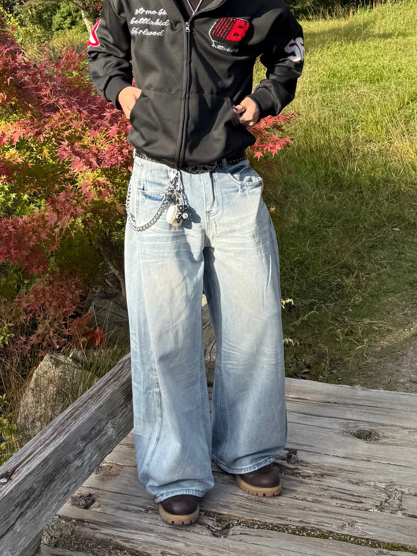 ウォッシュデニムパンツ DPB90079