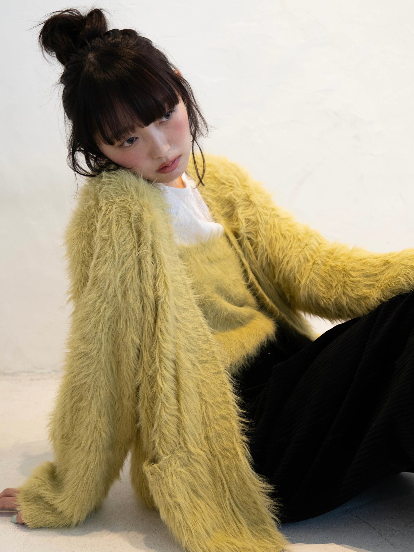 シャギーニットカーディガン DPC02003