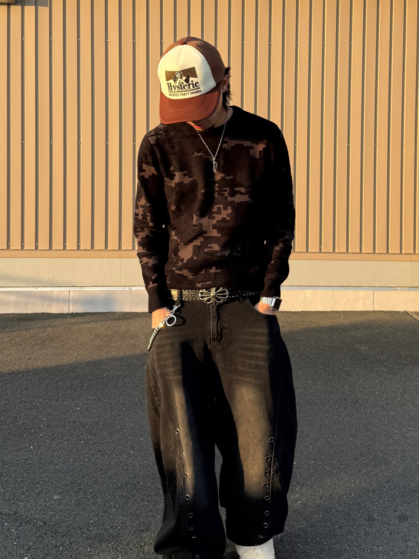 ユニークデザインニット DPB90149