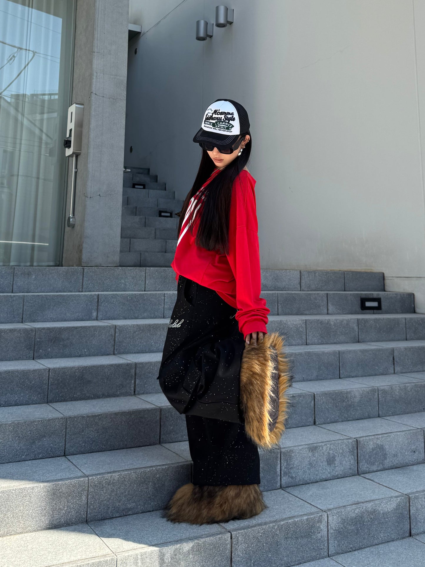 ラメカーゴスウェットパンツ DPB86111