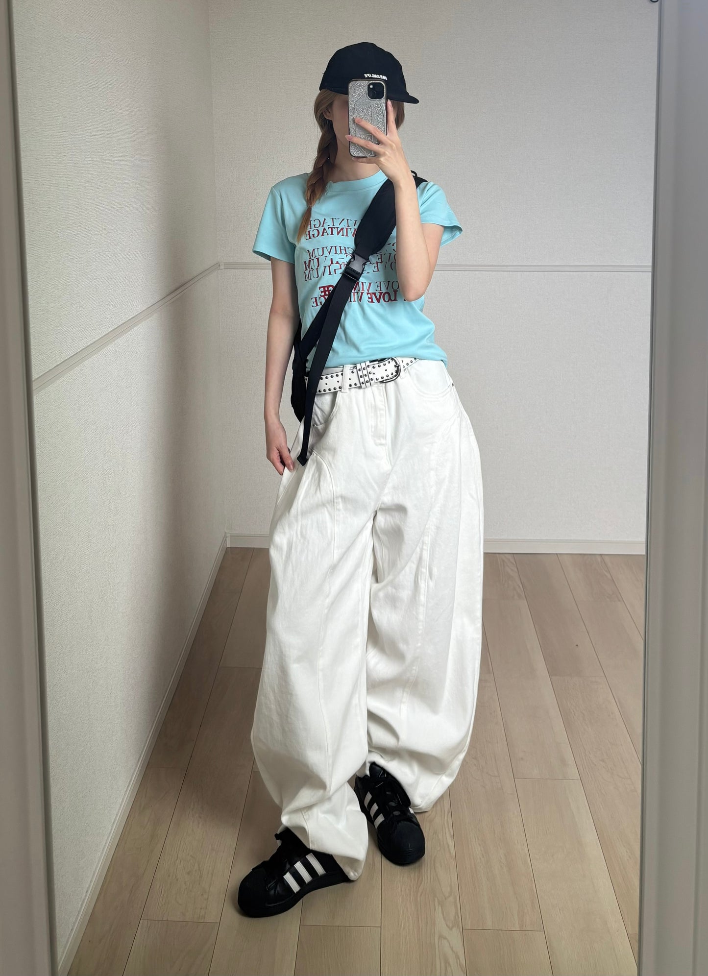 ライトブルーロゴTシャツ DPB88237