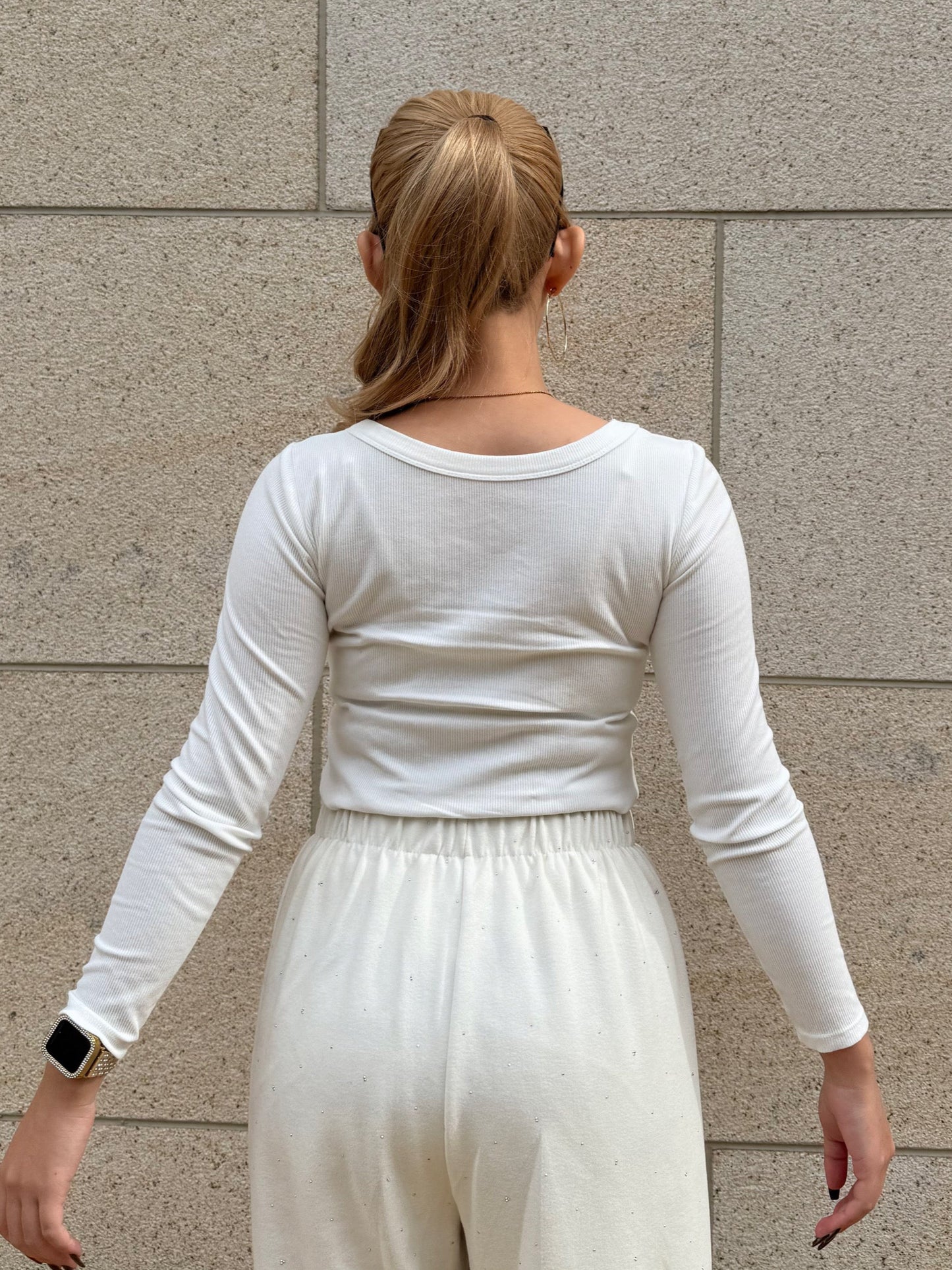 ホワイトショートトップス DPB73489