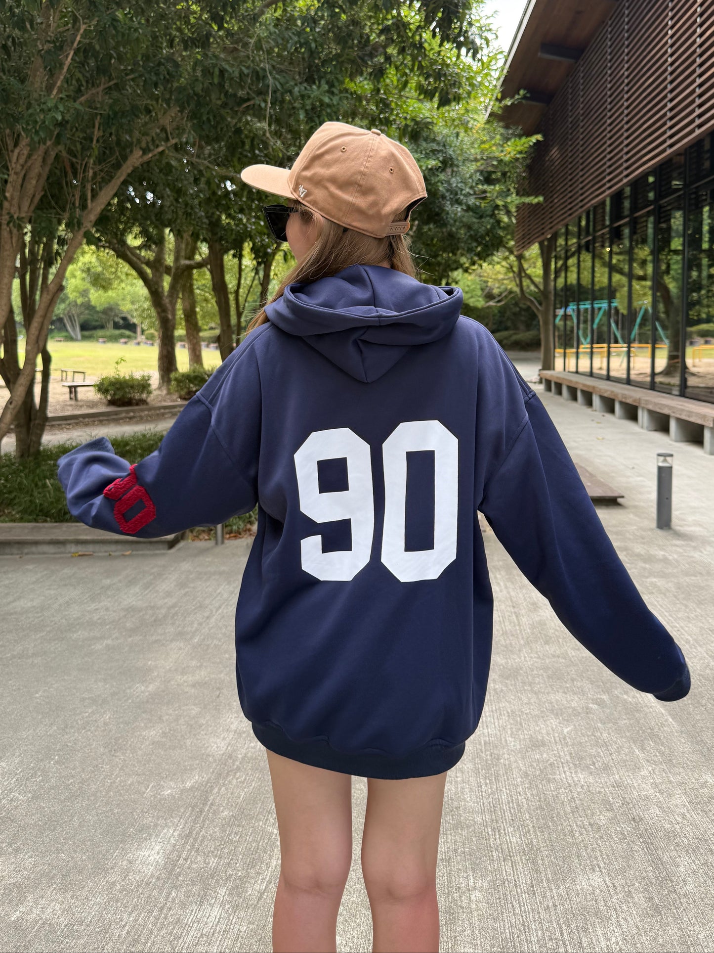 ナインティージップパーカー DPB73442