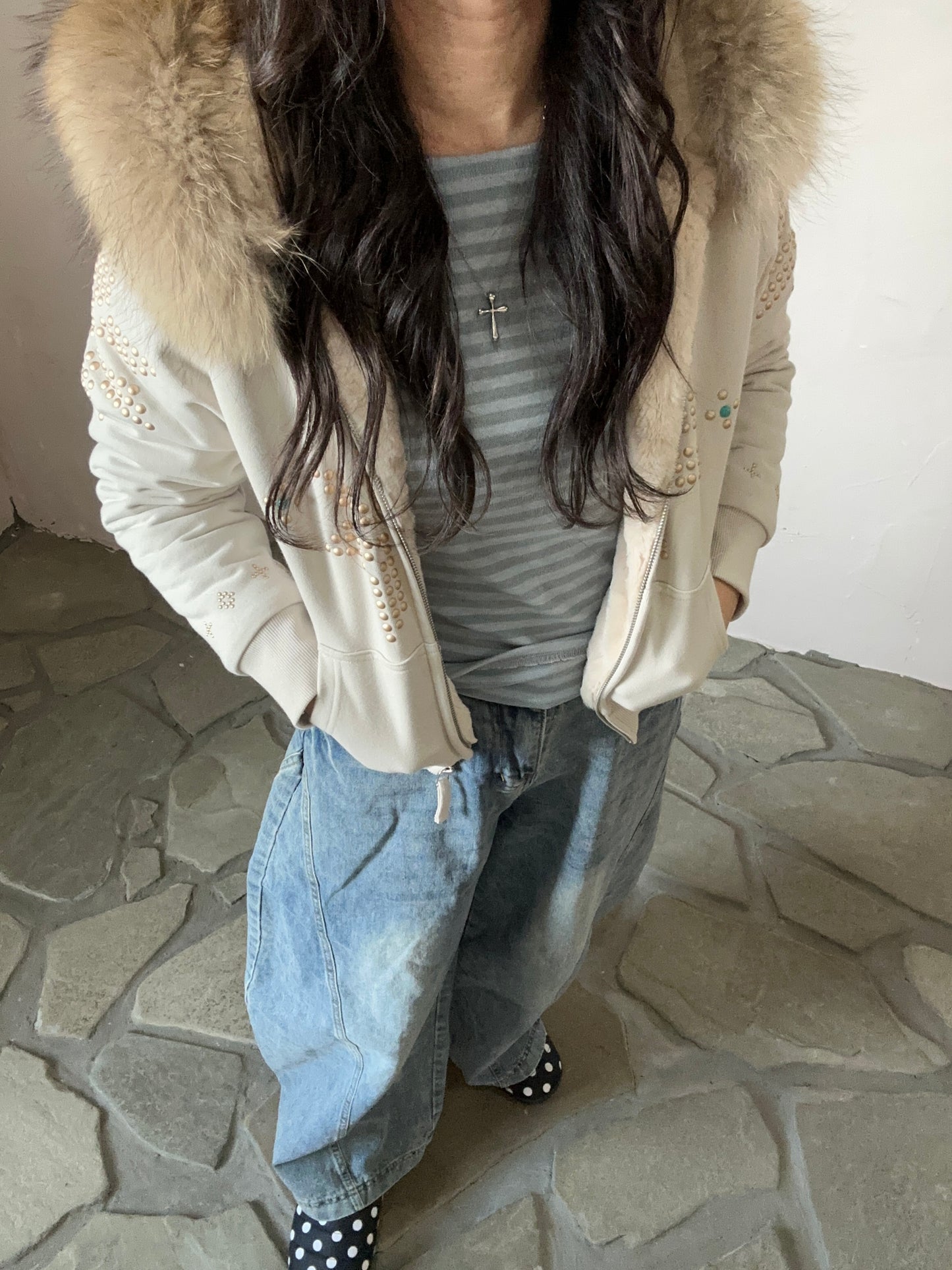 ワイドデニムパンツ DPB95062