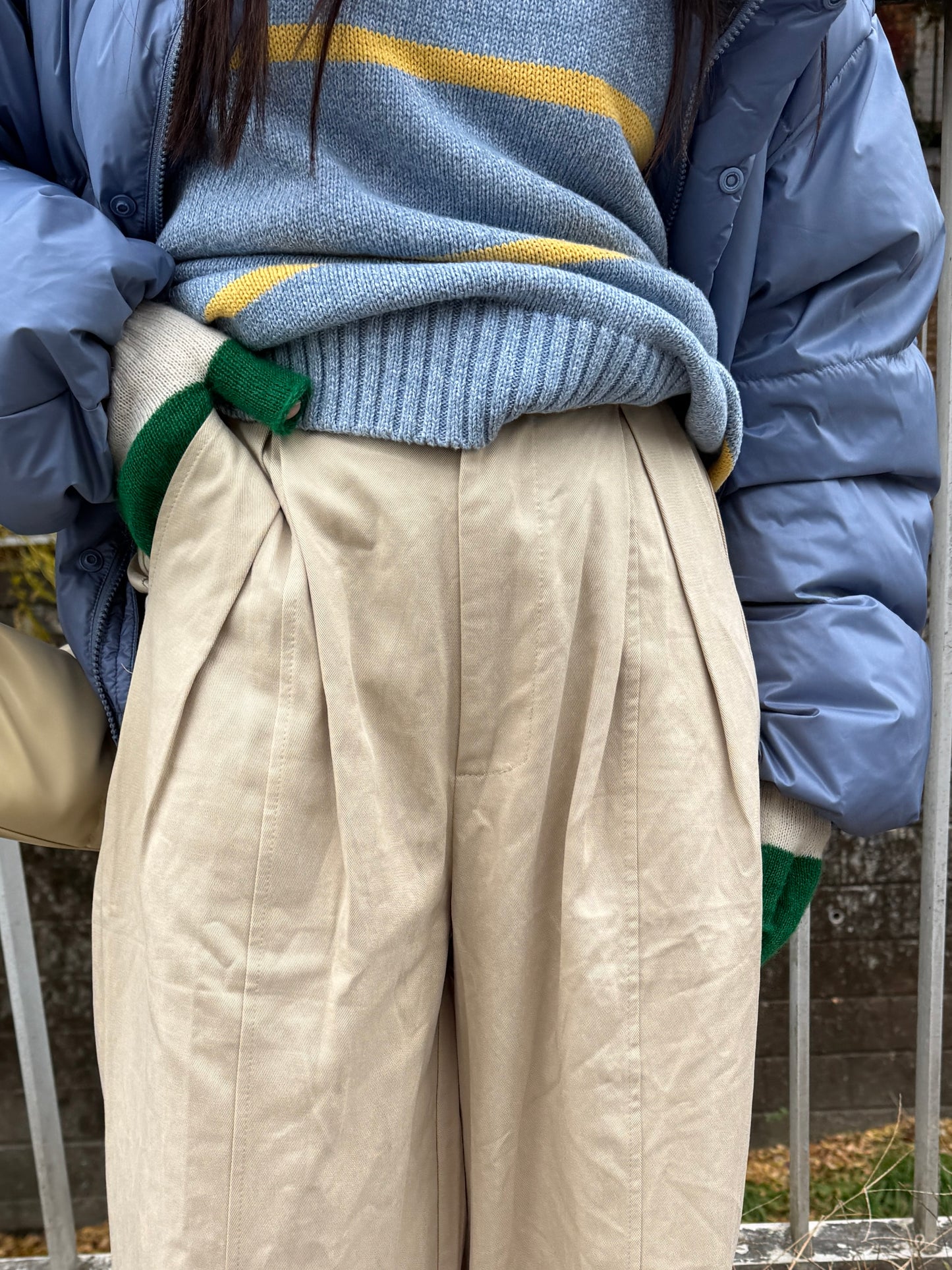 タックワイドパンツ DPB78213