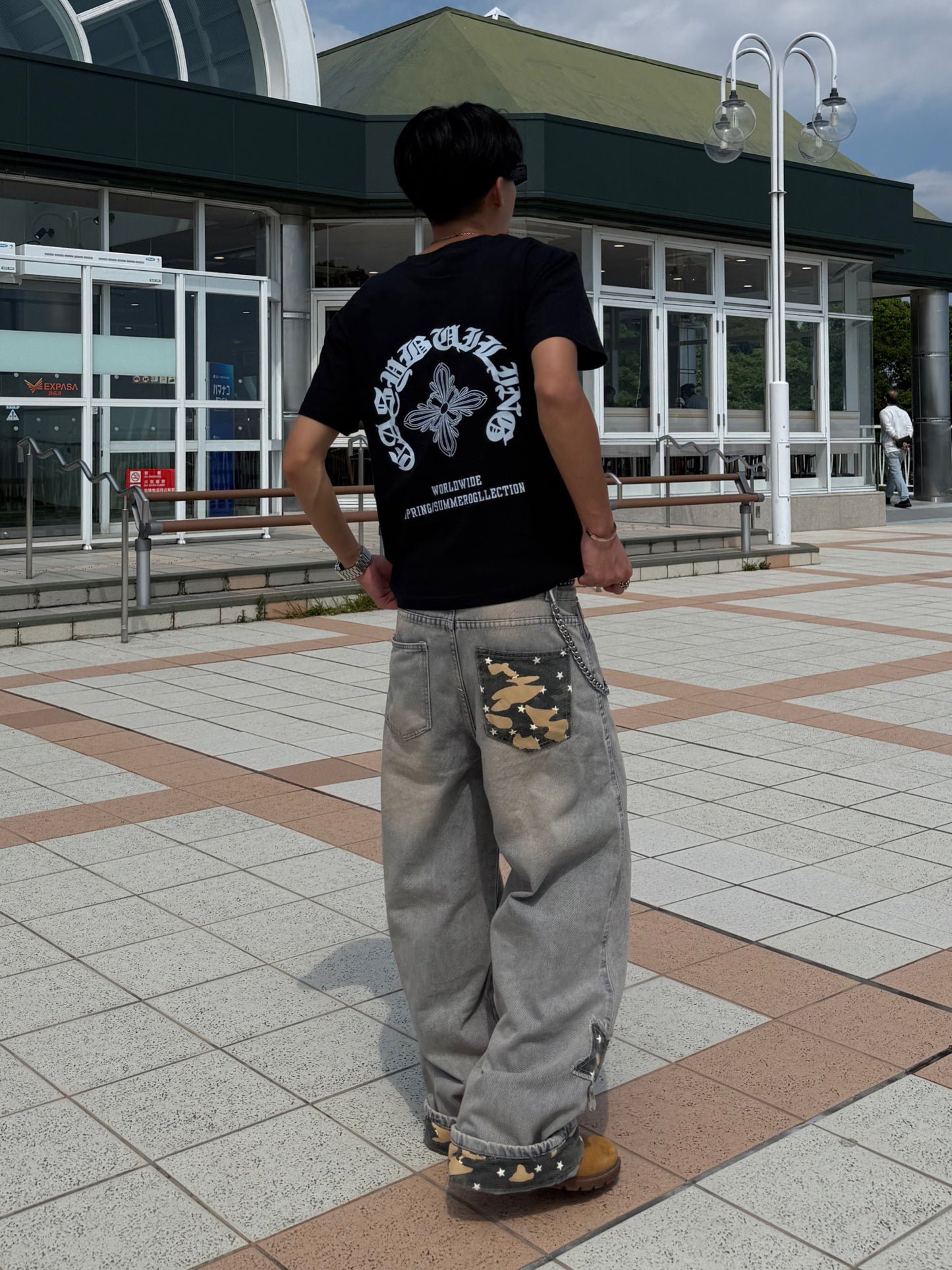 ゴシックバックロゴTシャツ DPB90210