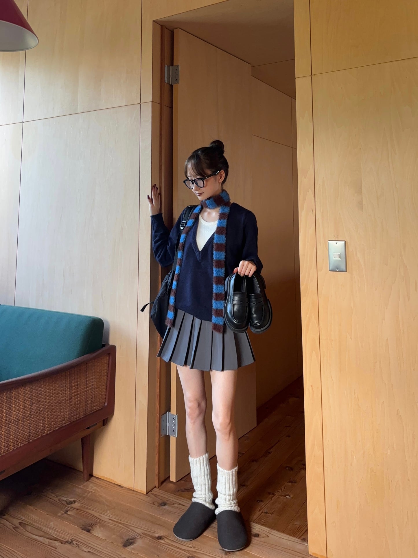 厚底ローファー DPB88088