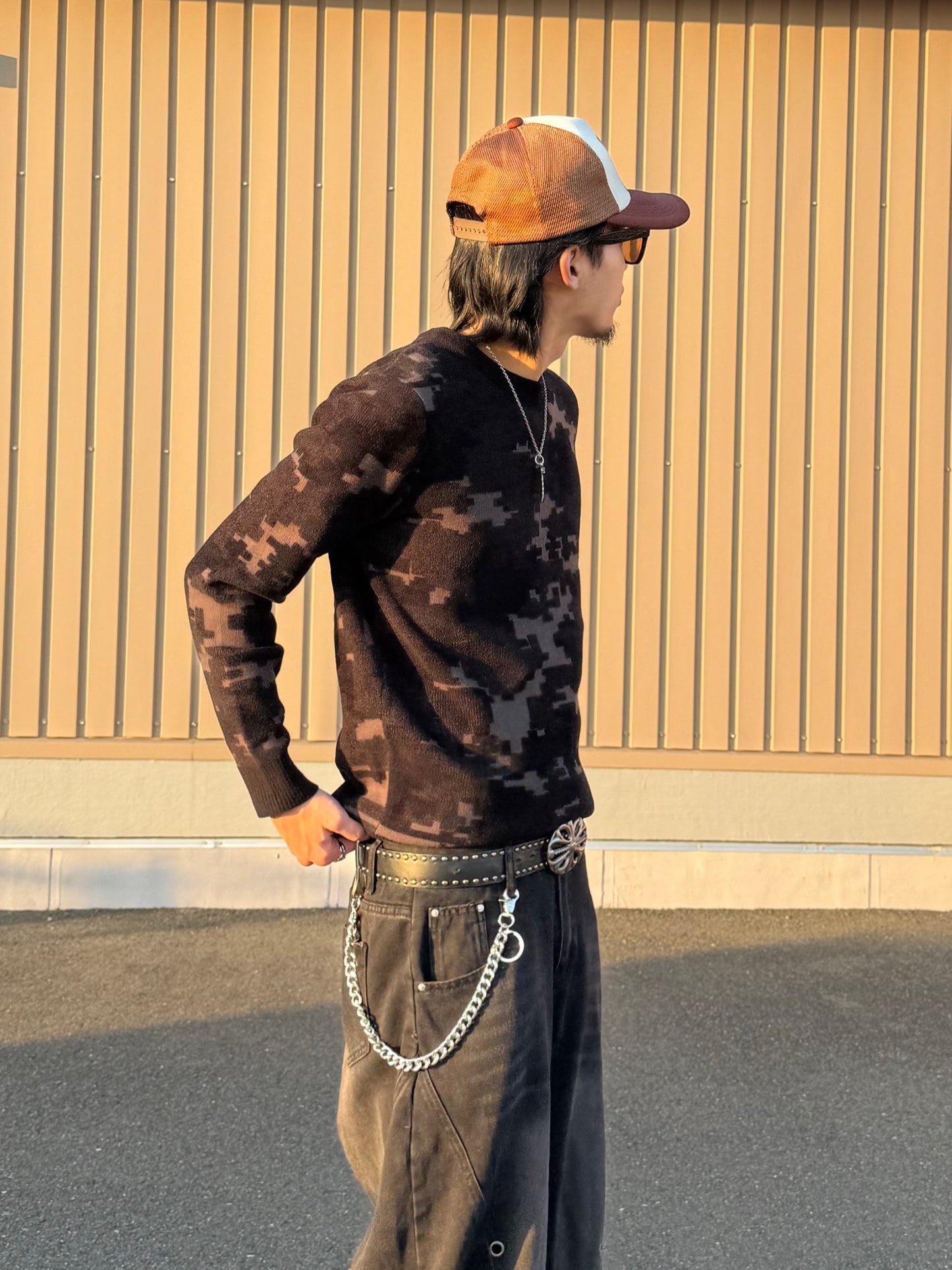 ユニークデザインニット DPB90149