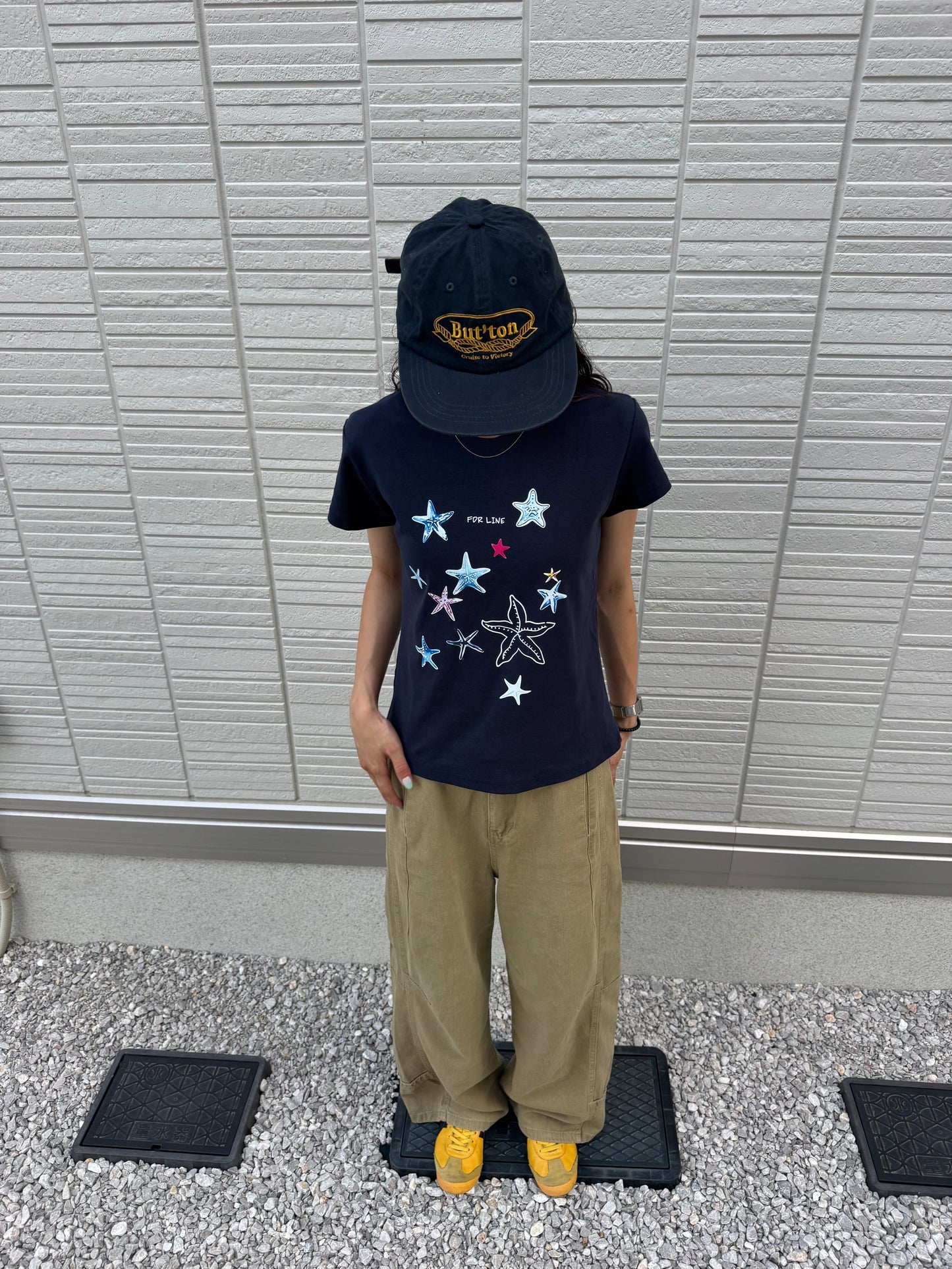 スターデザインTシャツ DPC07018