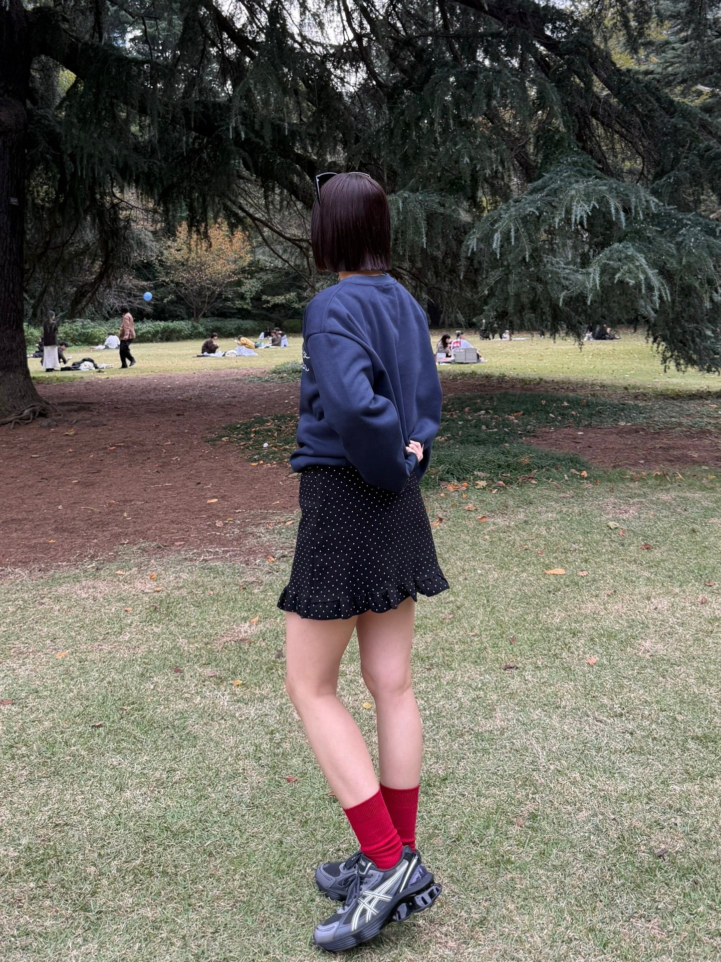 ドットミニフリルスカート DPB93041