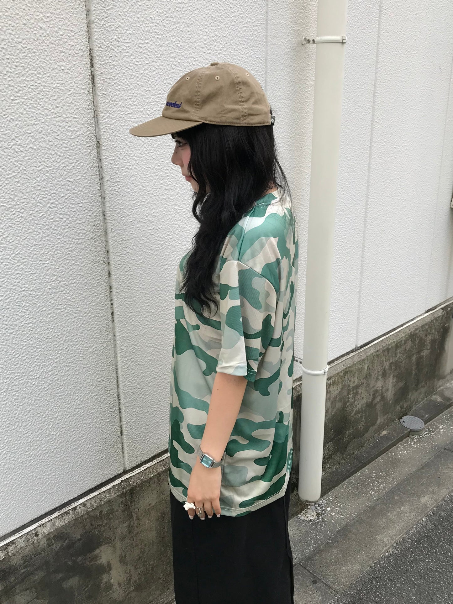 カモフラオーバーTシャツ DPB89284