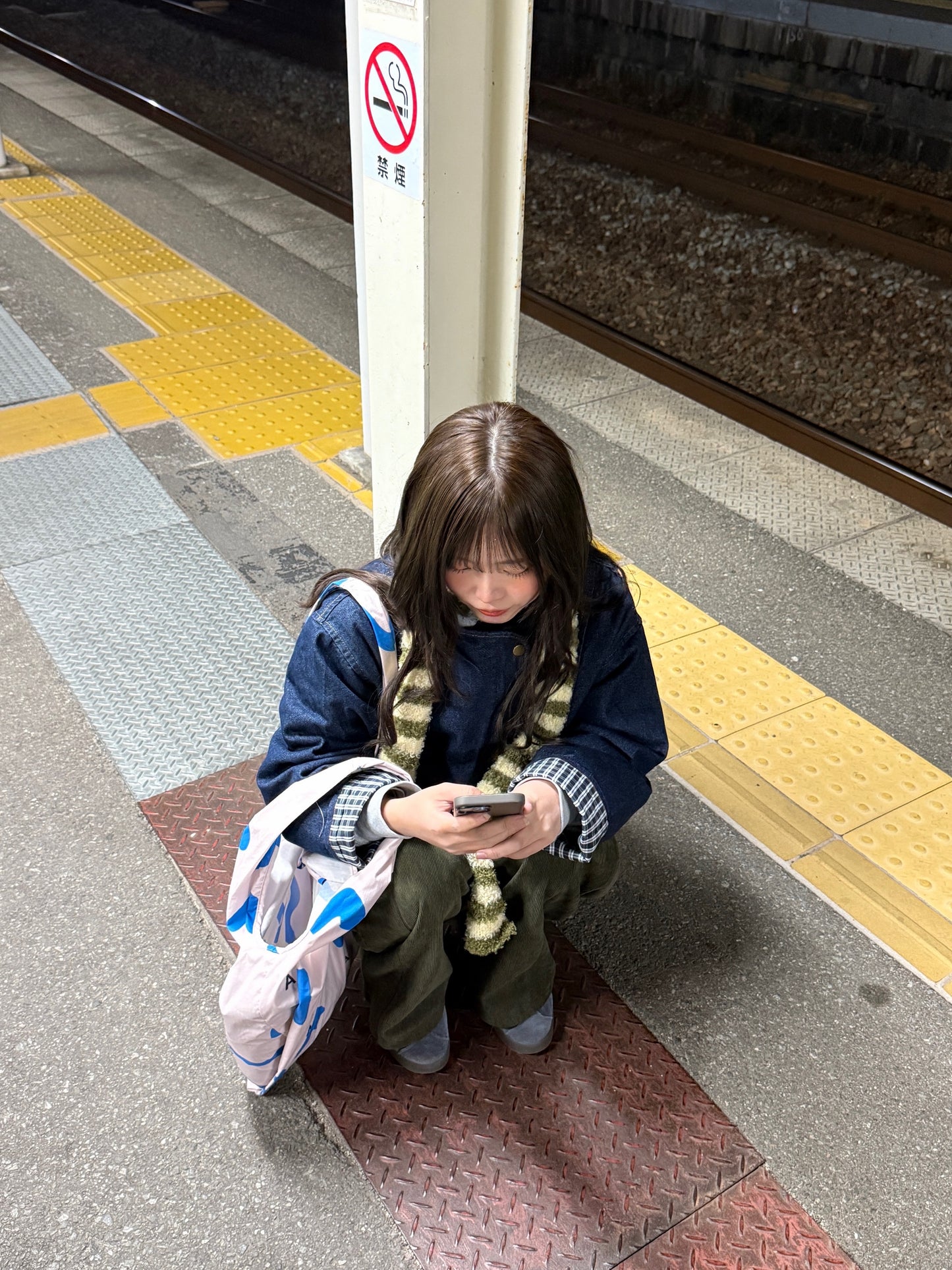 チェックデニムジャケット DPC01009