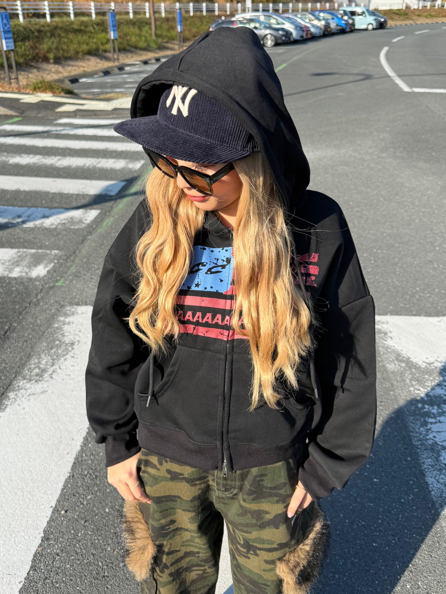 アメリカンダブルジップパーカー DPB73548